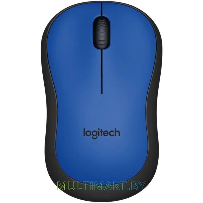 Мышь Logitech M220 Silent (синий)
